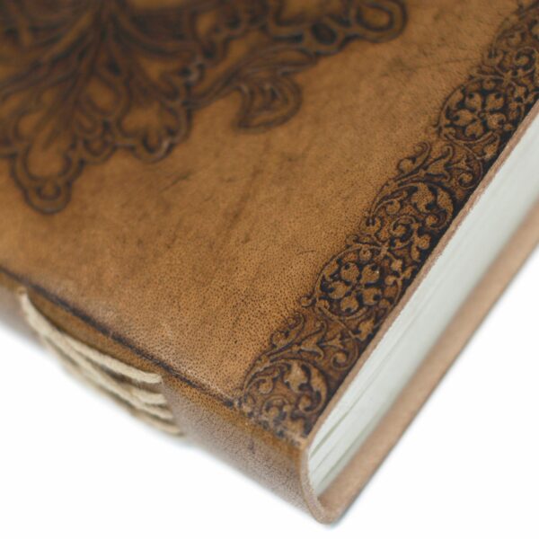 Leather Greenman Notebook (6x8") - Image 5