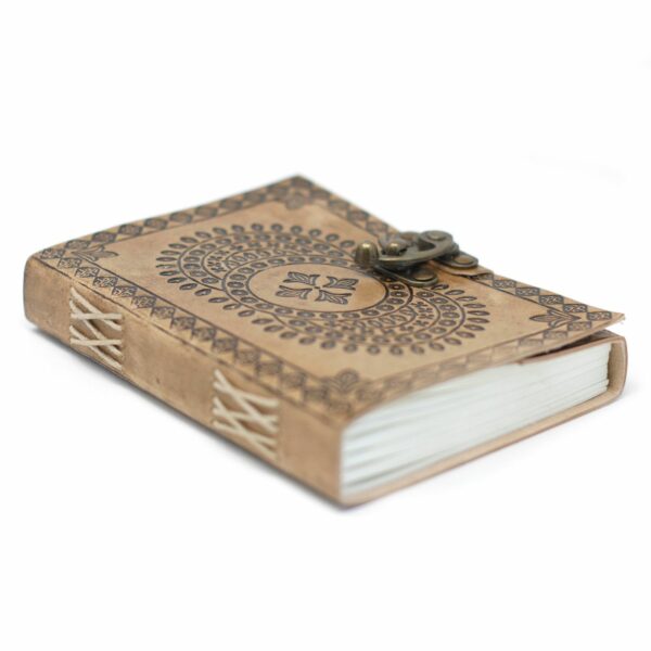 Leather Blue Mandala Notebook (7x5") - Image 7