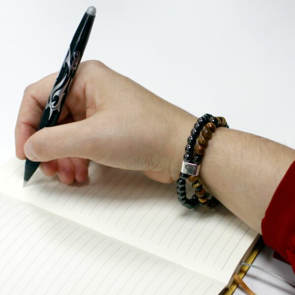 Magnetic Gemstone Bracelet - Tiger Eye - Image 6