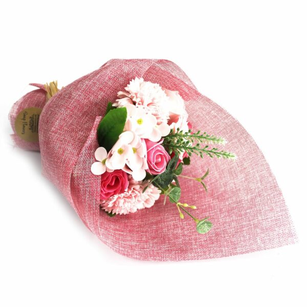 Pink Standing Soap Flower Bouquet - Special - Image 3