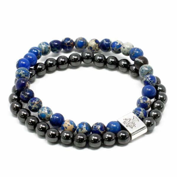 Magnetic Gemstone Bracelet - Sodalite - Image 2