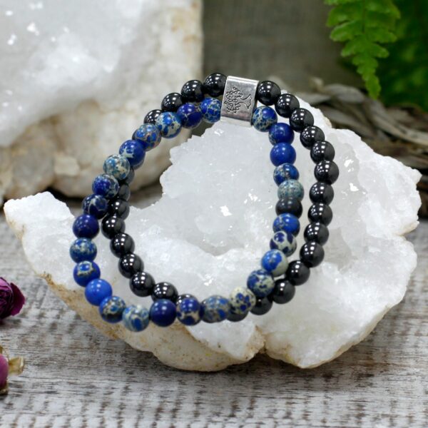 Magnetic Gemstone Bracelet - Sodalite - Image 5