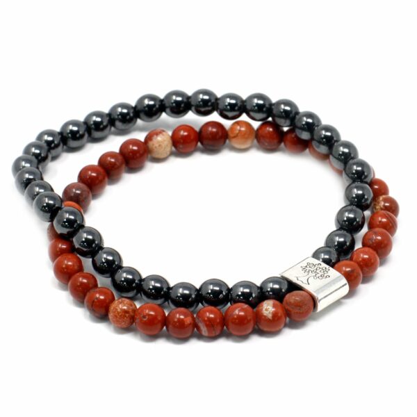 Magnetic Gemstone Bracelet - Redstone - Image 2