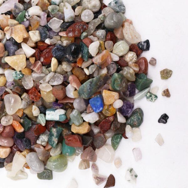Mixed Natural Gemstone Chips - 1KG - Image 4