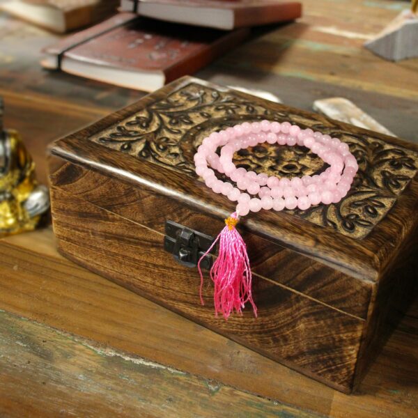 108 Bead Mala - Rose Quartz - Image 3