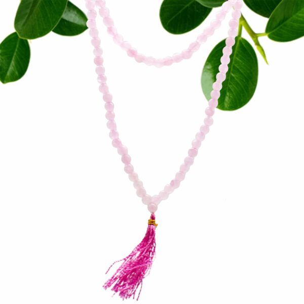 108 Bead Mala - Rose Quartz - Image 5