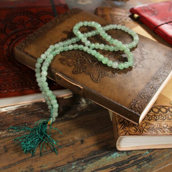 108 Bead Mala - Green Aventurine - Image 4