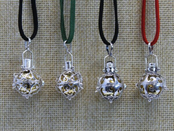 Silver Angel Bell - Romance - 18mm - Image 4