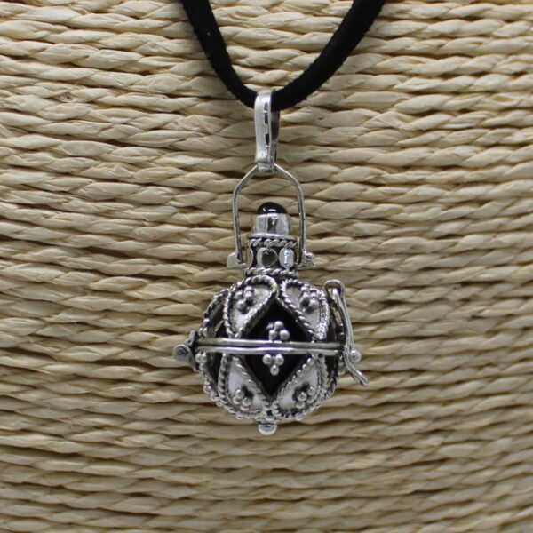 Silver Angel Bell - Darkness - 16mm - Image 2