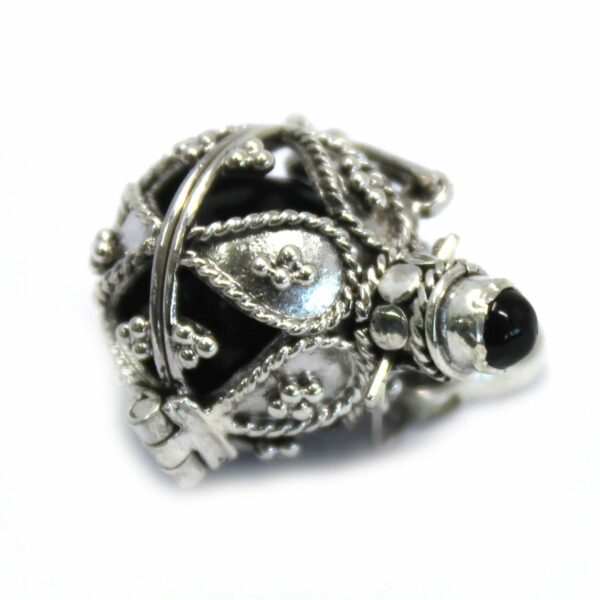 Silver Angel Bell - Darkness - 16mm - Image 4