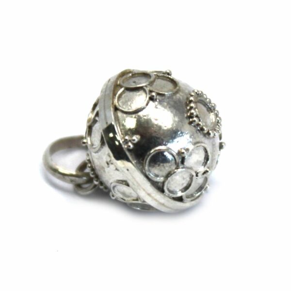 Silver Angel Bell - Faith - 12mm - Image 2