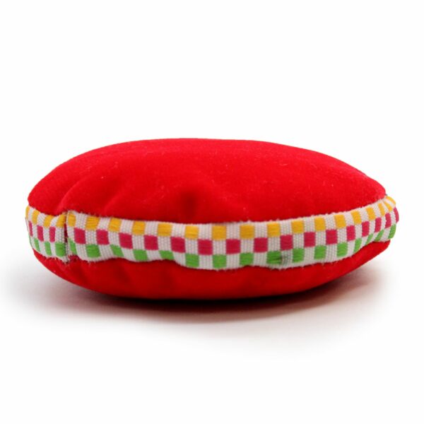 Singing Bowl Velvet Cushion - 7cm - Image 4