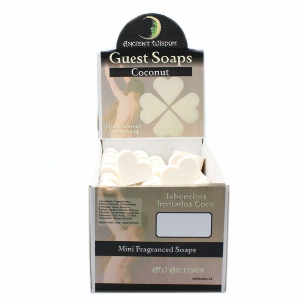 Heart Guest Soap - Coconut - Image 3