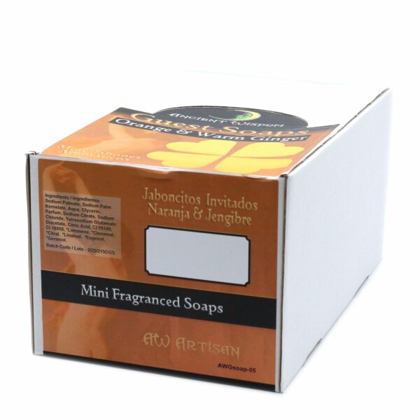 Heart Guest Soap - Orange & Warm Ginger - Image 5