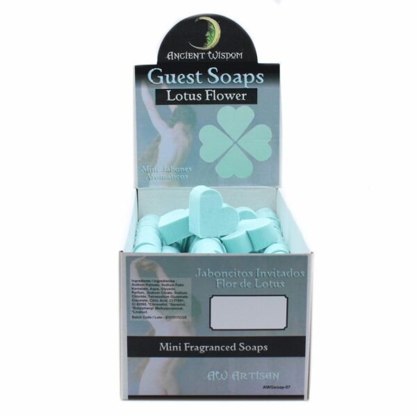 Heart Guest Soap - Lotus Flower - Image 4