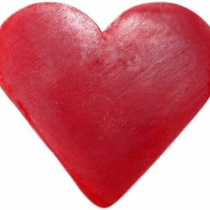 Heart Guest Soap - Raspberry