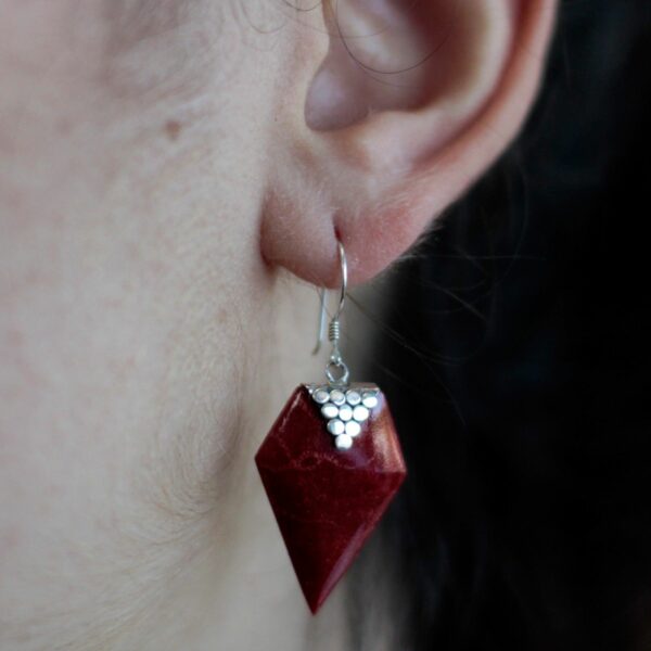 925 Silver Earrings - Grapes - Image 5