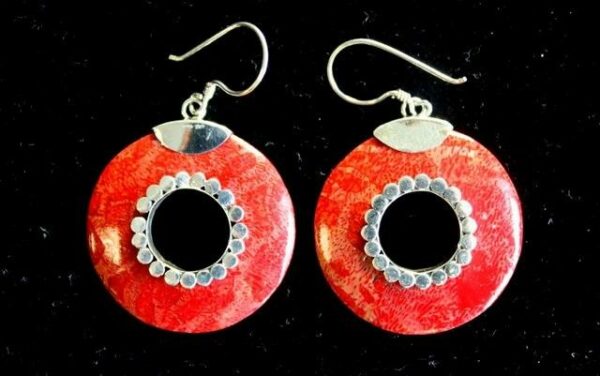 925 Silver Earrings - Do-nuts - Image 2