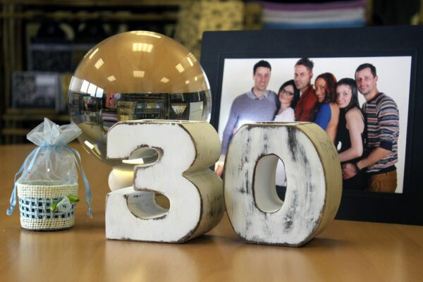 Wooden Birthday Numbers - No.3 - Image 4