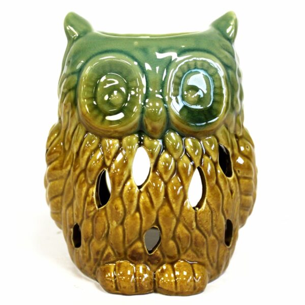 Classic Rustic Oil Burner - Owl (assorted) - Image 2
