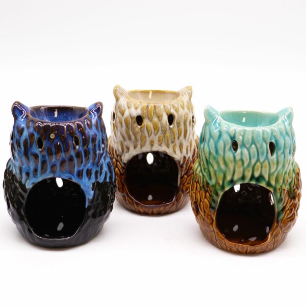 Classic Rustic Oil Burner - Owl (assorted) - Image 11