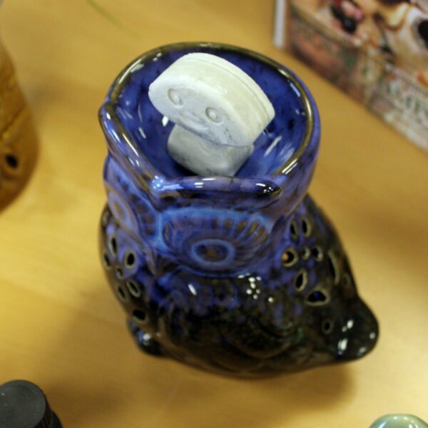 Classic Rustic Oil Burner - Owl Side-on (assorted) - Image 7