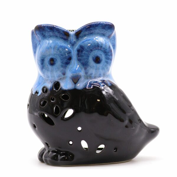 Classic Rustic Oil Burner - Owl Side-on (assorted) - Image 10