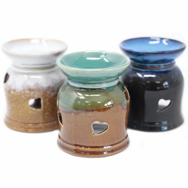 Classic Rustic Oil Burner - Heart Cut-out (assorted) - Image 7
