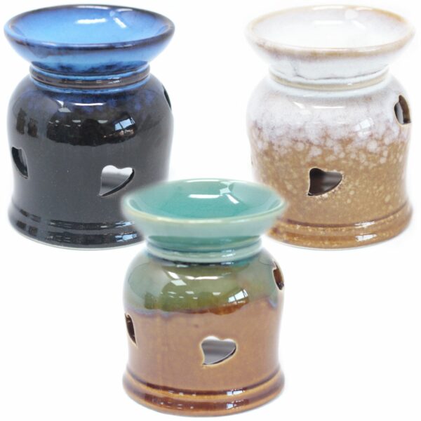 Classic Rustic Oil Burner - Heart Cut-out (assorted) - Image 8