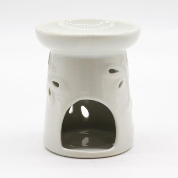 Classic White Oil Burner - Dragonfly - Image 2