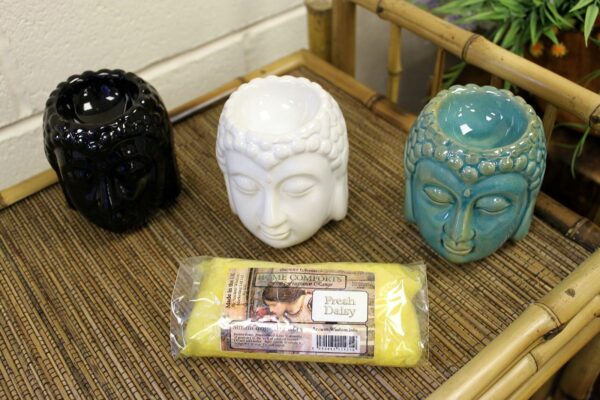 Buddha Oil Burner - Blue - Image 3