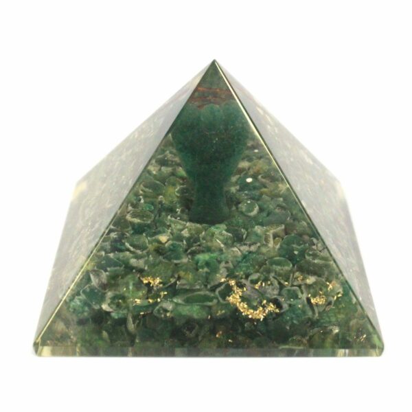 Lrg Orgonite Pyramid 70mm - Angel - Image 2
