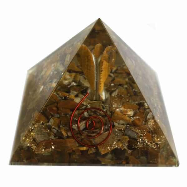 Lrg Orgonite Pyramid 70mm - Angel - Image 6