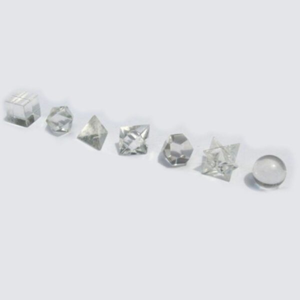 Geometric Seven Piece Crystal Set - Image 4