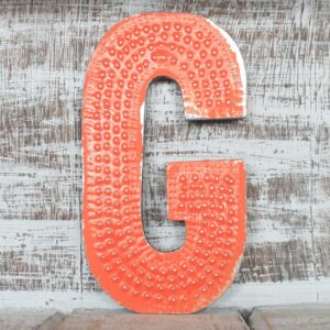 Letter "G" - Assorted Colours - 15cm