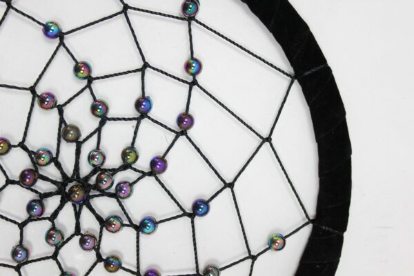 Bali Dreamcatchers - Large Round - Turq/Pink/Purp - Image 2