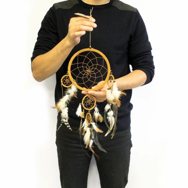 Bali Dreamcatchers - Large Round - Turq/Pink/Purp - Image 4