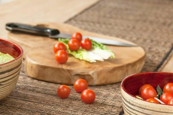 Teak Chopping Board - 40cm - Image 2