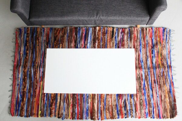 Large Velvet Rug - 105x185cm - Image 8