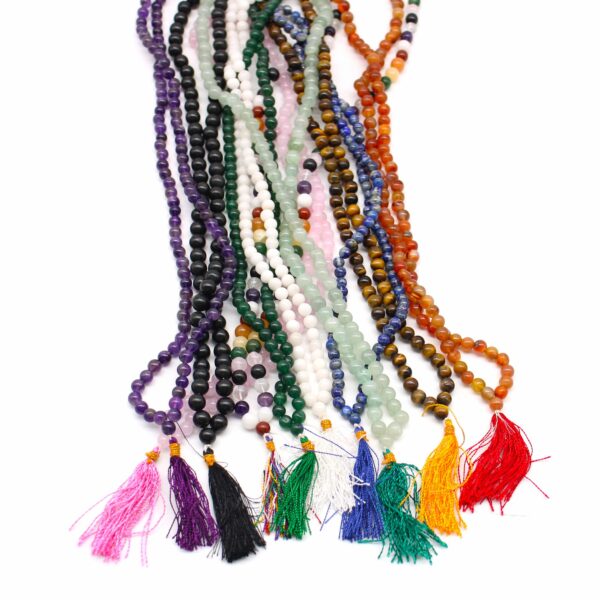 108 Bead Mala - Tiger Eye - Image 2