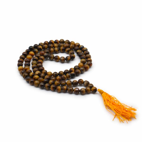 108 Bead Mala - Tiger Eye - Image 3