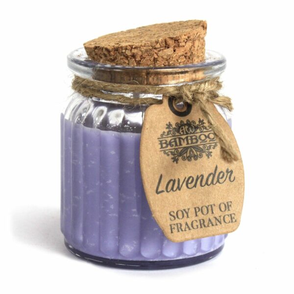 Lavender Soy Pot of Fragrance Candles - Image 4