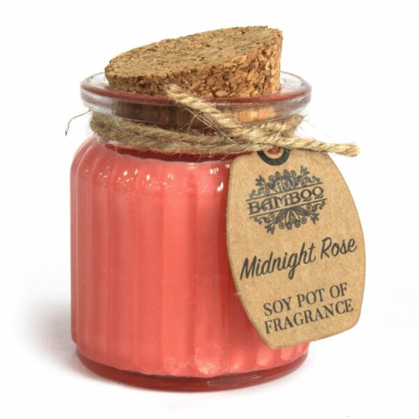 Midnight Rose Soy Pot of Fragrance Candles - Image 4