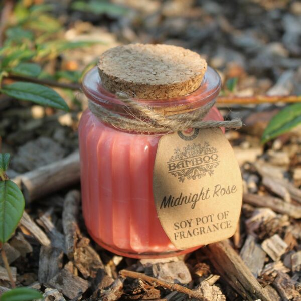 Midnight Rose Soy Pot of Fragrance Candles - Image 5