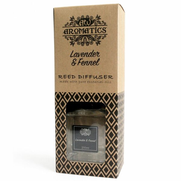 200ml Lavender & Fennel Essential Oil Reed Diffuser - Image 3