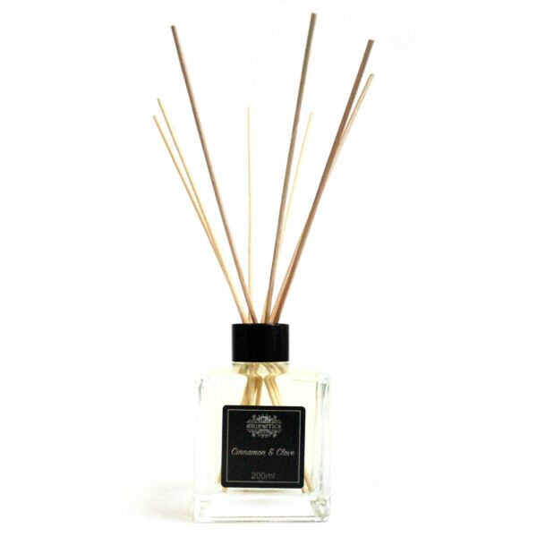 200ml Cinnamon & Clove Essential Oil Reed Diffuser - Image 2