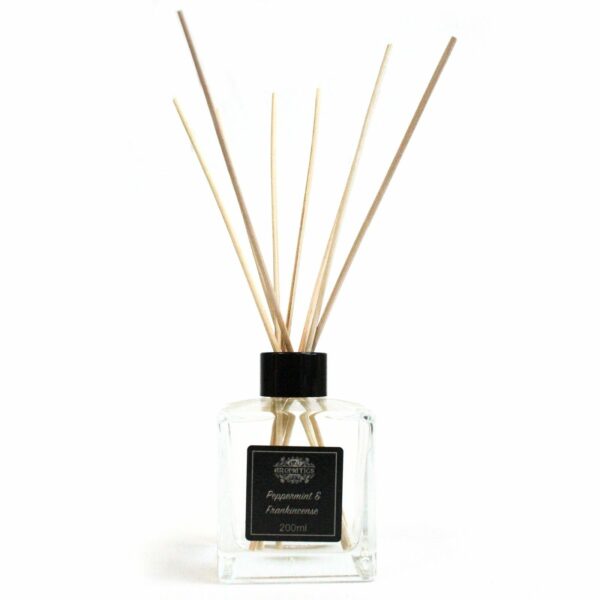 200ml Peppermint & Frankincense Essential Oil Reed Diffuser - Image 2