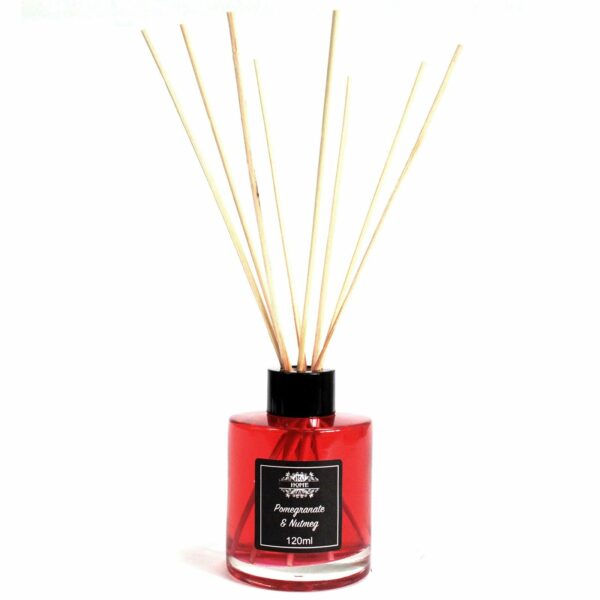 120ml Reed Diffuser -  Pomegranate & Nutmeg - Image 3