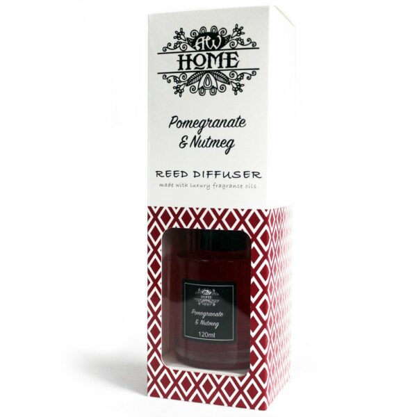 120ml Reed Diffuser -  Pomegranate & Nutmeg - Image 4