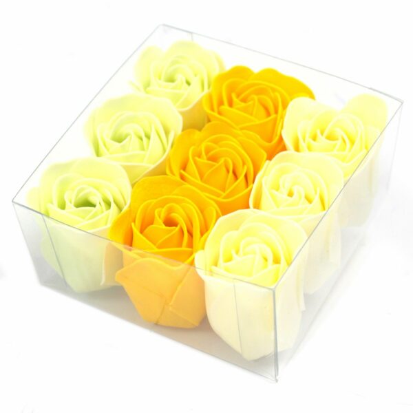 Set of 9 Soap Flowers- Spring Roses - Image 4
